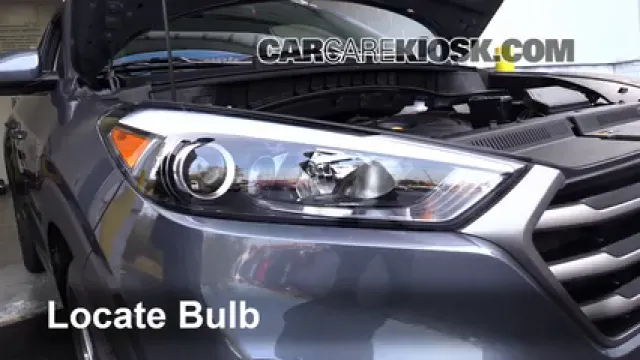2016 Hyundai Tucson SE 2.0L 4 Cyl. Lights Headlight (replace bulb)